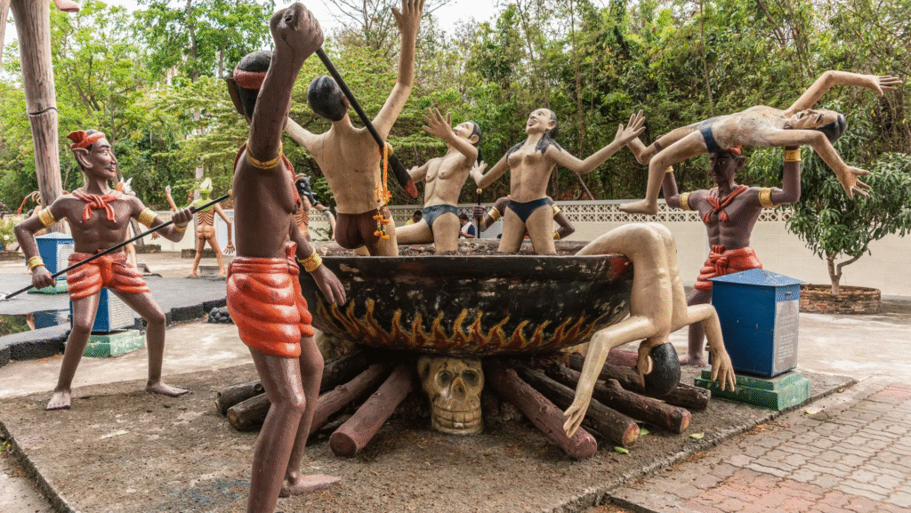 Did You Know? Thailand’s “Hell Garden” at Wang Saen Suk Offers a Spine-Chilling Lesson in Karma and Redemptio